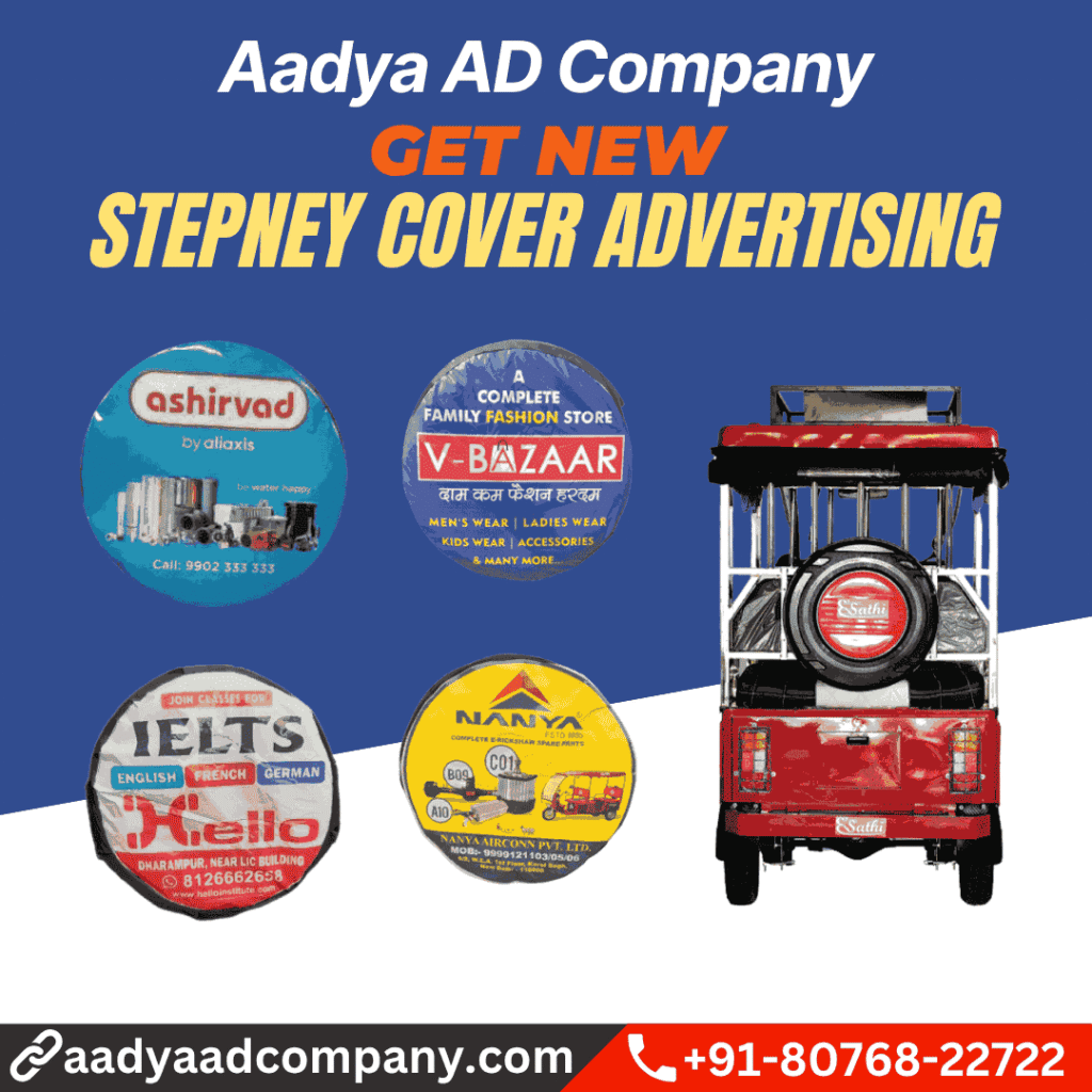 Stepney Cover Advertising by Aadya AD Company