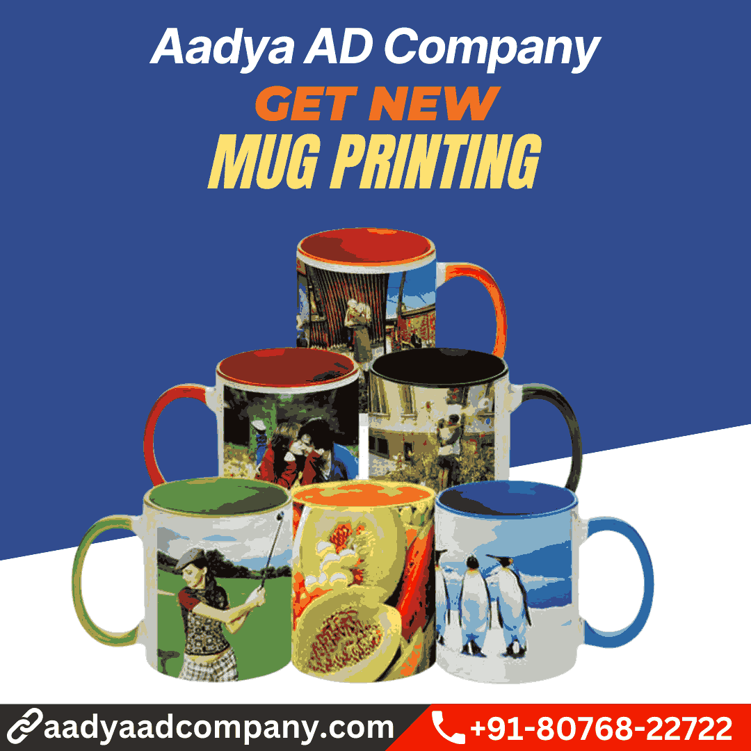 Mug Printing by Aadya AD Company